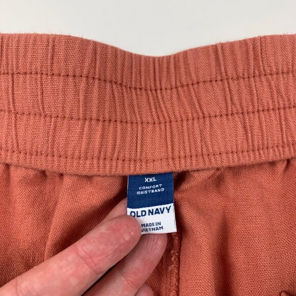 Old Navy Amber Glow Linen Blend Pull On Shorts XXL - Picture 3 of 5